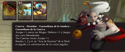 las ultimas cartas de trofeo van muy bien con los gueme......